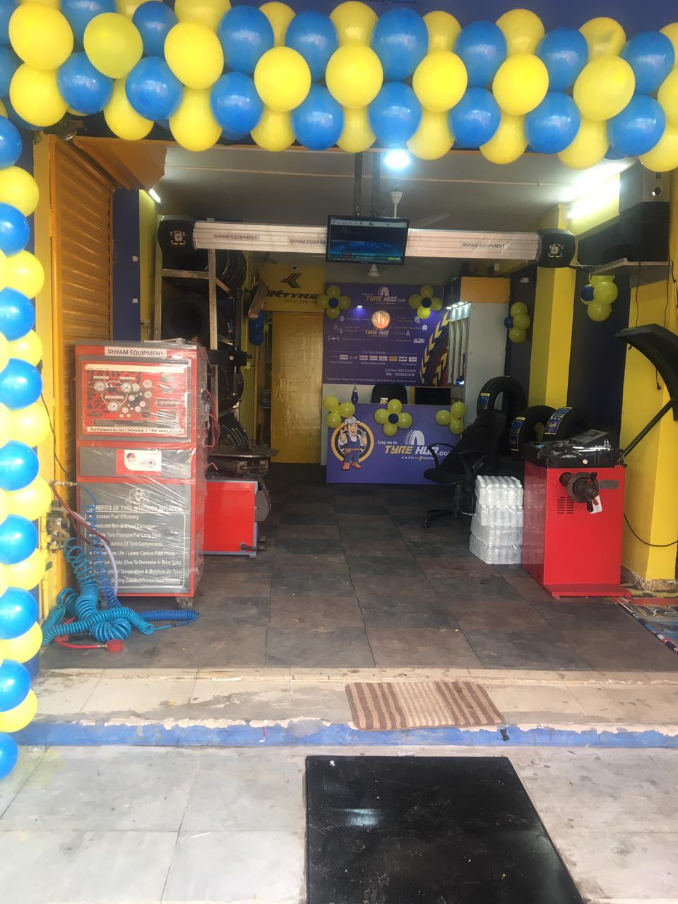 Tyre Shop in Chandkheda Car wash & Wheel alignment in Ahmedabad