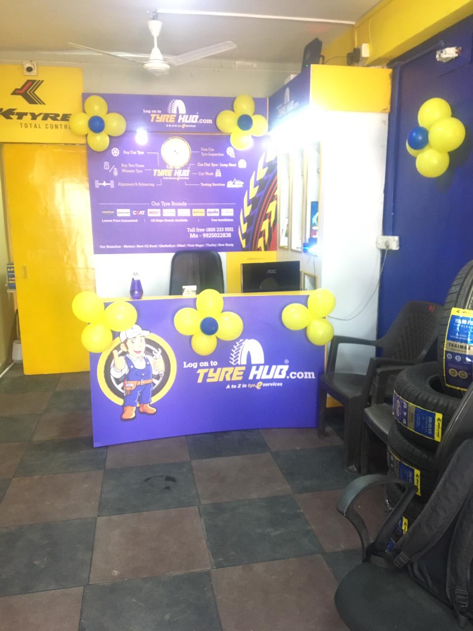 Tyre Shop in Chandkheda Car wash & Wheel alignment in Ahmedabad